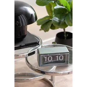 Present Time Karlsson Retro Boxed Flip Table or Wall Clock